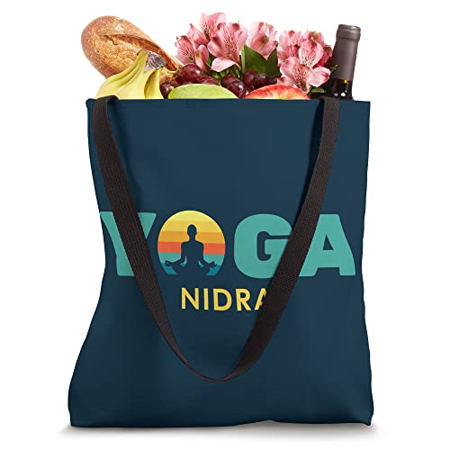 Blue Yoga Nidra Meditations for sleep pretty sunset teachers Tote Bag