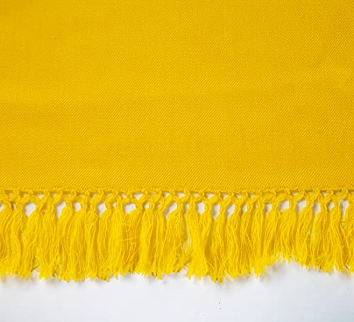 Meditation Shawl or Meditation Blanket, Shawl/Wrap, Oversize Scarf/Stole. Large. Unisex. - color: Yellow