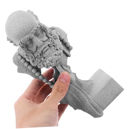 1pc Classic Garden Buddha Statue Zen Decor Meditation Sculpture Home Decor Ornaments