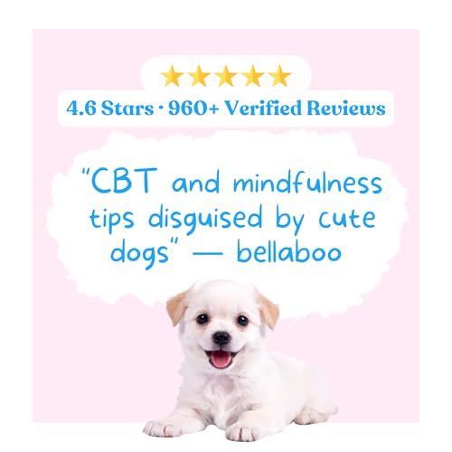 Dogs Against Anxiety Cards ā 50 Anxiety Relief Cards | CBT & Mindfulness Exercises | Calming Gift for Women, Dog Lovers & Kids - style: Dogs Against Anxiety