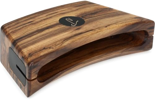 Native Tongue Percussion RhymBlock Zebrawood Wood Block - 6-inch