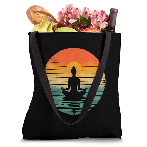 Vintage Meditation Tote Bag