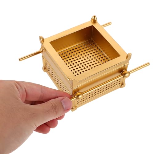 GLEAVI Tabletop Spiritual Altar: Prayer Holiday Ornament - Religious Celebration Table Decor - Resin Craft Golden Alter Centerpiece for Office and Home - size: 13.00X9.50X7.00CM