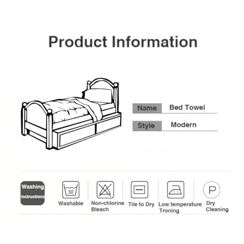Bed Runner Scarf Protector Slipcover Decorative for Meditation Room, Serene Bed Scarf for Relaxing Space (Pillowcase Included X2)(50X240CM) - size: 50X240CM