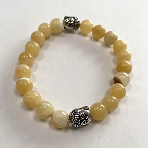 VIE Buddha Bracelet - style: Yellow Calcite