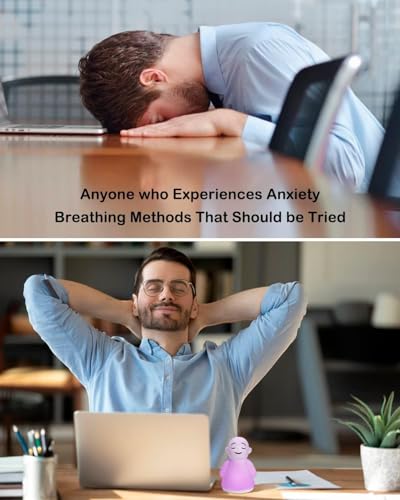 Set of 6 Stress Relief Night Light for Mindfulness - Guided Visual Meditation Tool for Women Men- Relaxing Self Care for Adults Kids - size: Pack of 6