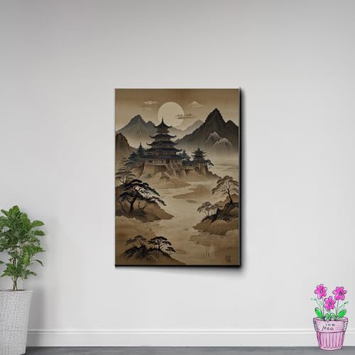 Japanese Wall Art, Minimalist Wall Art, Neutral Abstract Art, Modern Minimalist, Zen Wall Art, Zen Printed Wall Art, Japanese Art Print, Wall Art Canvas, Decor