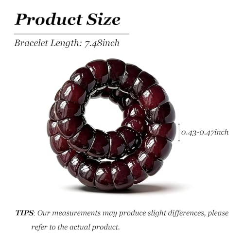 72ore Bodhi Bracelet Fidget Bracelet for Women Natural Bodhi Seed Bracelets Stretch Protection Healing Jewelry Anxiety Relief Items - color: A3:bodhi bracelet