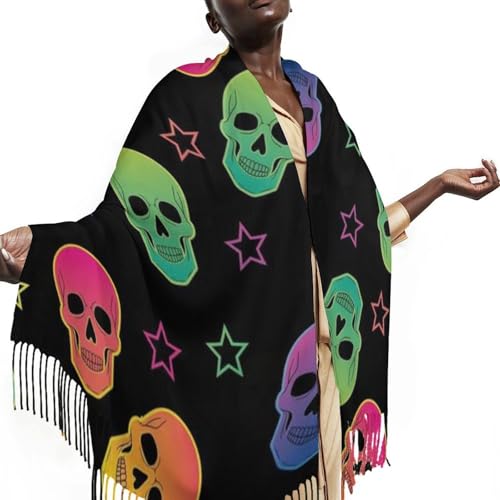 Big Oversized Long Scarves Pashmina Shawl Wrap Women gifts - color: Picture (657)