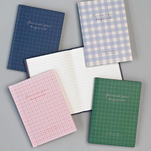 Journal For Beyond Hardcover Lined Notebook, Blue - Hardcover, Academic, Journal, Diary, 112pages
