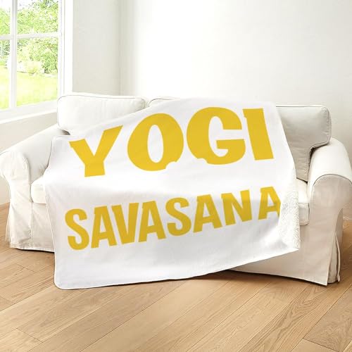 CafePress Meditation Yogi Needs Sherpa Fleece Throw Blanket 60" L x 50" W
