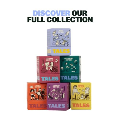 TALES 150 Conversation Starter Cards, Couples Edition, Prompts for Deeper Connection, Games for Adults, Date Night Ideas, Anniversaries, and Quality Time Together - color: Couples Edition