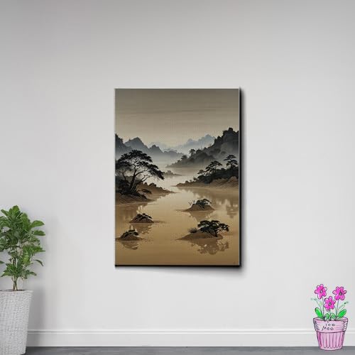 Japanese Wall Art, Minimalist Wall Art, Neutral Abstract Art, Modern Minimalist, Zen Wall Art, Zen Printed Wall Art, Japanese Art Print, Art Decor, Wall
