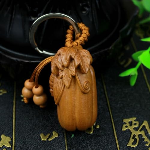 Antique Cucurbit Wooden Statue Accents Zen Meditation Wood Sculpture Decor for Living Room Spa Or Yoga Studio Centerpiece Books Living Room Bedroom Ornament