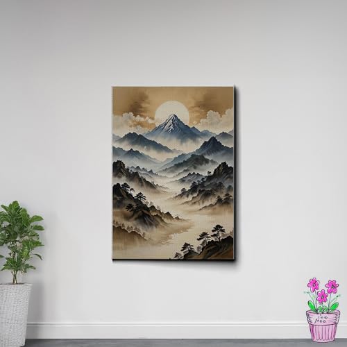 Japanese Wall Art, Minimalist Wall Art, Neutral Abstract Art, Modern Minimalist, Zen Wall Art, Zen Printed Wall Art, Japanese Art Print, Decor Canvas, Decor