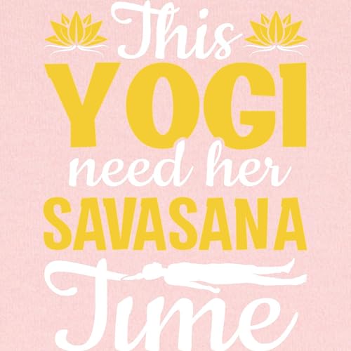 CafePress Meditation Yogi Needs Her Savasana Ti Baby Blanket, Super Soft Newborn Swaddle - color: Petal Pink