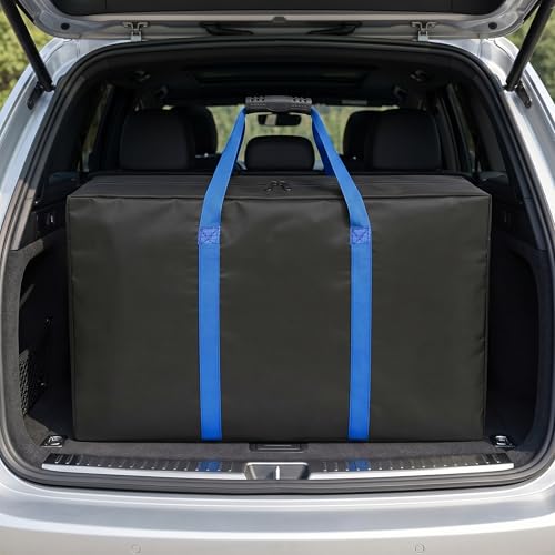 Portable 6FT Table Storage Bag - Waterproof & Durable Folding Table Cover - Compact 36x5x30 inch Carry Case for Camp, Picnic, Tailgate Tables