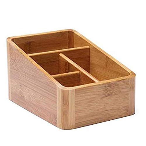 Wood Storage Box - Retro Office Living Room Coffee Table Jewelry Cosmetics Storage Box