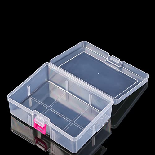 Storage Containers 1pc Transparent Component Screw Storage Box Jewelry Display Practical Tool Box Container Tool Box Screw Sewing Box Boxes