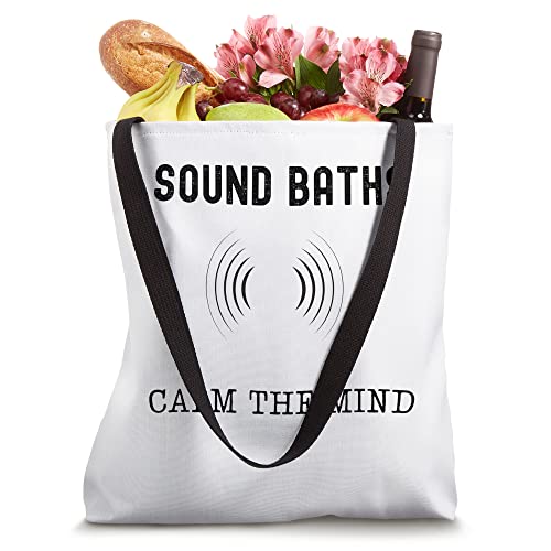 OFFICIAL SOUND BATHS CALM THE MIND Tote Bag