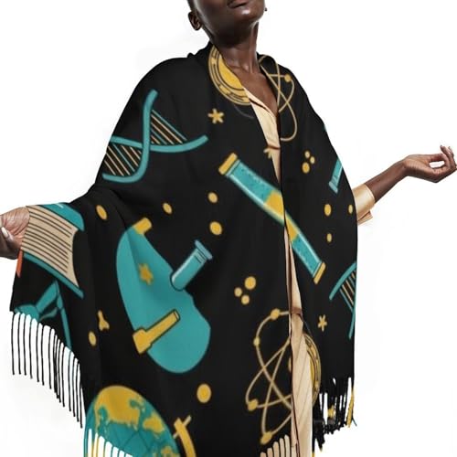 Ladies Warm Autumn Scarf Pashmina Wraps Shawl Winter Cozy - color: Picture (363)