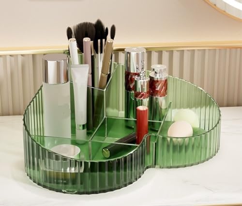 Jewelry Box Simple Storage Box Desktop Transparent Creative Home Storage Box Love Light Luxury Cosmetics Storage Box Jewelry Organizer