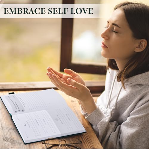5 MINUTES A DAY Self-love Journal for Women and Man, Self-Love Workbook Guided Journal with Prompts to Practice Self-care, Reflection & Self-help, Mental Health, Gratitude & Mindfulness(Dark Green) - color: Dark Green