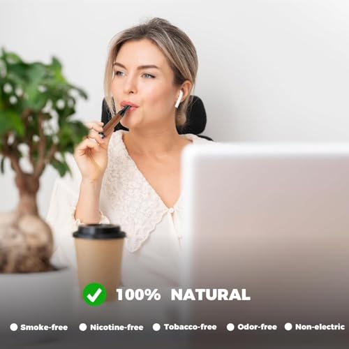 LAMKHOO Breathing Necklace to Quit Smoking and Vaping with Refillable Mint Pods Stop Smoking Aids Fidget Necklace for Anxiety Relief Smokeless Inhaler for Adults (spear mint*1) - color: Mint