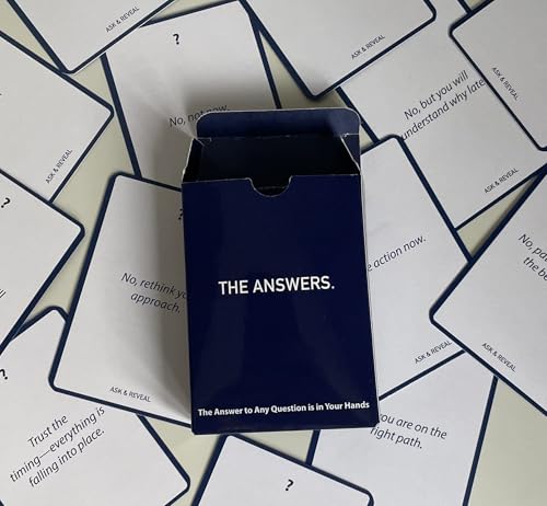 Decision Making Cards 2026 Wellness Resolution Gift - 50 Guidance Cards for Yes or No Decision-Making & Insight to Guide You in Solving Life and Love Problems Answers to All Your Questions
