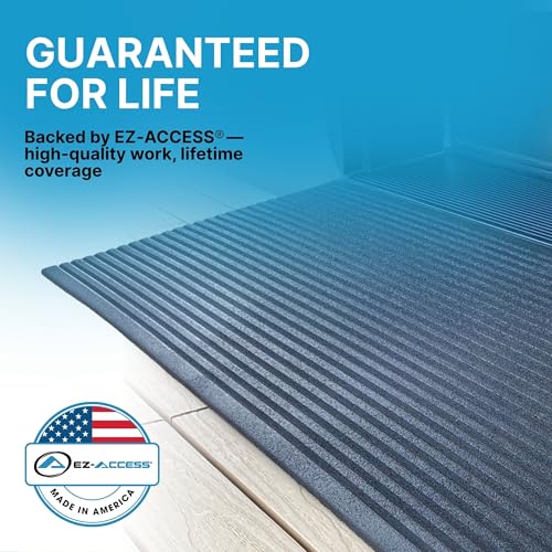 EZ-ACCESS Transitions Angled Entry MAT, Grey, .5-in