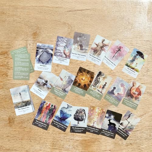 The IFS Deck: 53 Internal Family Systems Therapy Cards for Parts Work, Shadow Work & Self-Awareness – Mindfulness & Journaling Prompts for Emotional Healing and Personal Growth