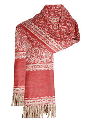 ORANGE FLORAL BLANKET SCARF LUXURY PREMIUM QUALITY HANDMADE FASHION SCAR MADE OF YAK WOOL Shawl Blanket stole unisex Travel Wrap Meditation Soft gift for her