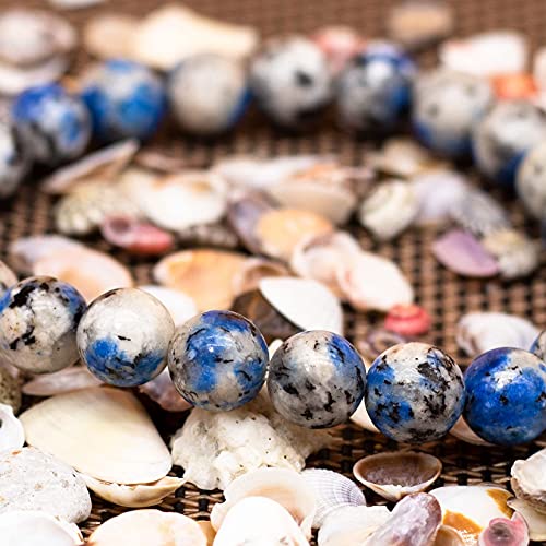 8mm Natural Gemstone Stretch Bracelet, Handmade Unisex Crystal Bracelets for Meditation, Yoga, Spiritual Healing & Positive Energy