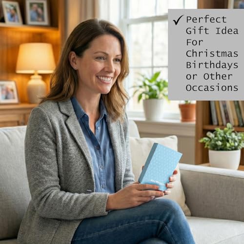exciting Lives Positive Motivational Cards with Inspirational Quotes & Wooden Easel – 40 Daily Affirmation Desk Cards for Confidence, Mindfulness & Self-Growth