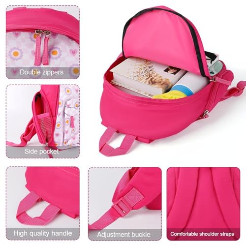 Meditation Yoga Nature Mini Travel Backpack Casual Daypacks Small Shoulder Bag for Shopping - color: Pink-style