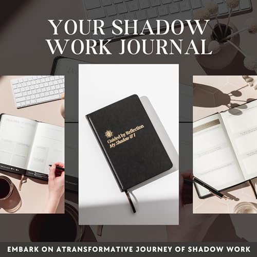 Shadow Work Journal & Workbook (Premium) for Personal Growth, Healing - Guided Audio, Exercises for Self-Reflection, Inspired by Carl Jung, Mindfulness & Mental Health