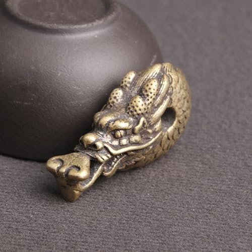 Antique Bronze Wildlife Statue with Gold Accents Zen Meditation Decor for Living Room Spa Or Yoga Studio Centerpiece
