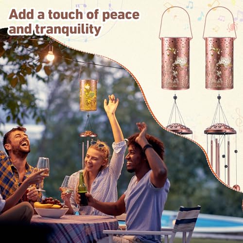 Retisee Sea Turtle Design Solar Wind Chimes Outdoor Metal Turtle Gifts Solar Light Windchimes Outside Indoors Christmas Decoration Birthday Gift for Home Lawn Porch Patio Garden Yard - style: Turtle