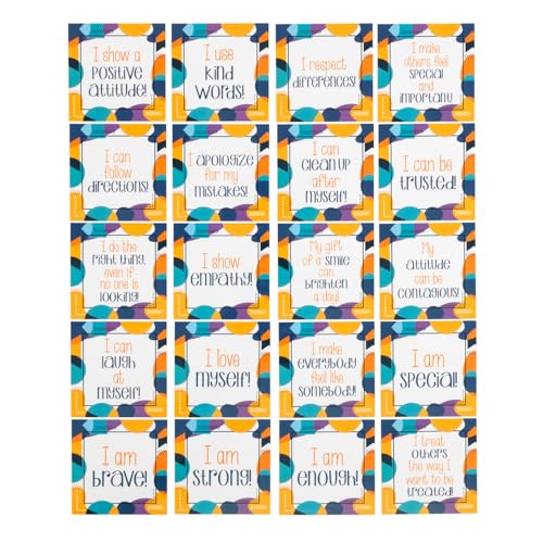 Really Good Stuff Little Enlightenments - Character Reflection Cards - Set of 40 - Boxed Card Set - Gift of Positivity and Inspiration - style: Character Reflection Cards