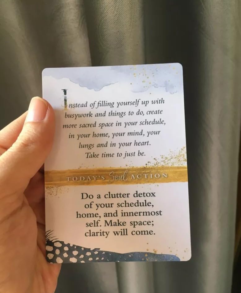 Soul Truth Self-Awareness Card Deck – 55 Daily Reflection & Intuitive Guidance Cards for Mindfulness, Journaling & Personal Growth