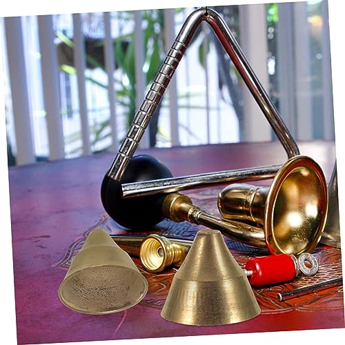 GLEAVI 10pcs Rhythm Vintage Bell Meditation Yoga Bell Large Religious Ceremony Tibetan Vintage Design Chime