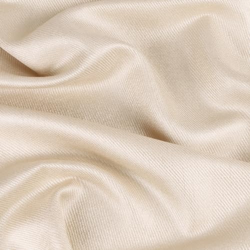 TZ Promise Women Pashmina Shawls and Wraps for Evening Dresses,Soft Large Long Scarf for Wedding,Bride Bridesmaid Gifts - color: Beige