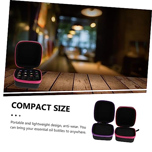 Ipetboom 1pc Portable Storage Bag Holder for Travel Outdoor Use Shockproof Eva Case Zipper for Neat Organization