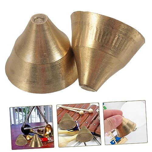 Ciieeo 10pcs Handmade Bell Percussion Instrument Tibetan Sound Bell Yoga Music for Relaxation