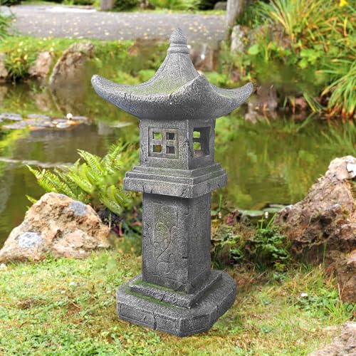 Solar-Powered Pagoda Lamp - style: Pagoda03