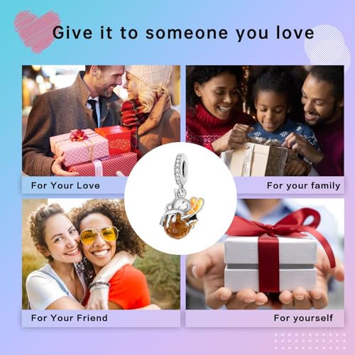 Prayer Cross Elephant Airplane Suitcase Charm 925 Sterling Silver Charms fits for Bracelets Necklace Pendant Bead Charms Jewelry Gift for Women Family - color: Honeybee Charm