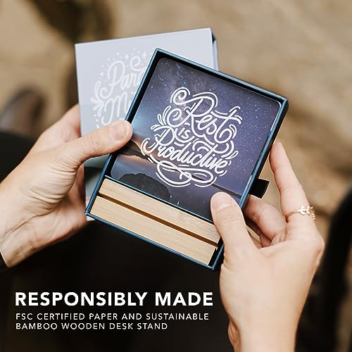 Badass Sweary Affirmation Cards for Women | 50 Positive Affirmations Cards Deck w/Desk Stand | Designed in USA | Daily Affirmation Cards | Women Empowerment Gifts