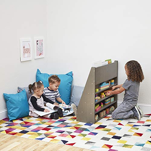 ECR4Kids Jumbo Indoor/Outdoor Kids Floor Pillow Cushion, 27in x 27in, Classroom Essentials, Turquoise - color: Turquoise
