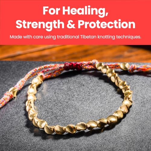 Buddha & Karma Tibetan Copper Beads Bracelet – Handmade Energy Healing for Strength, Balance & Protection – Adjustable Spiritual for Men & Women - color: Best Seller Bundle
