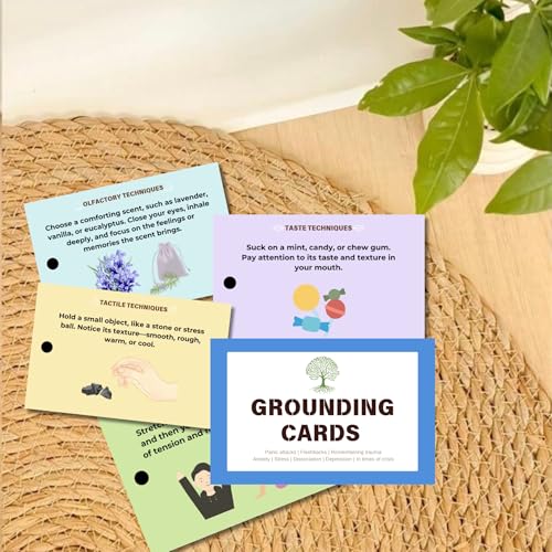 Coping Skills Cards – Mindfulness & Self-Care Deck for Adults & Teens – Emotional Wellness Activities for Focus, Calm & Resilience – Great for Educators, Counselors & Personal Use